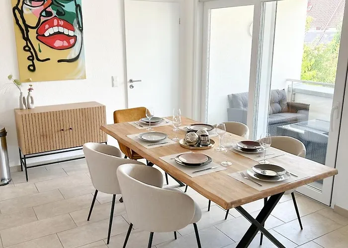 In Fuer 6 Gaeste Mit 2 Baedern Und Loggia Lejlighed Ahaus